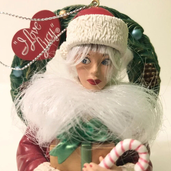 2008 Carlton Heirloom Ornament I Love Lucy Christmas Show No Box - Picture 2 of 15